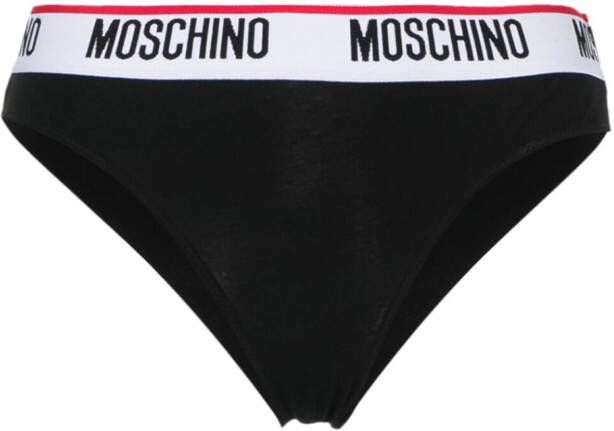 Moschino Twee slips Zwart
