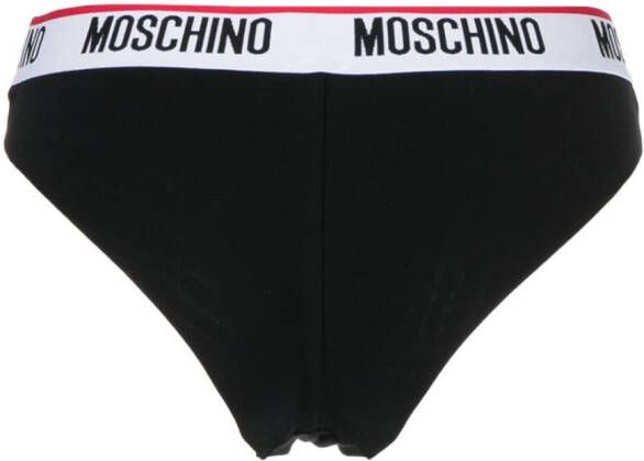 Moschino Twee slips Zwart