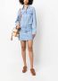 MOSCHINO JEANS Midi-jurk met lange mouwen Blauw - Thumbnail 2