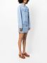 MOSCHINO JEANS Midi-jurk met lange mouwen Blauw - Thumbnail 3