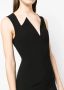 Moschino Midi-jurk met V-hals Zwart - Thumbnail 5