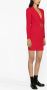 Moschino Mini-jurk met ceintuur Rood - Thumbnail 2