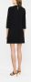 Moschino Mini-jurk met contrasterende afwerking Zwart - Thumbnail 4