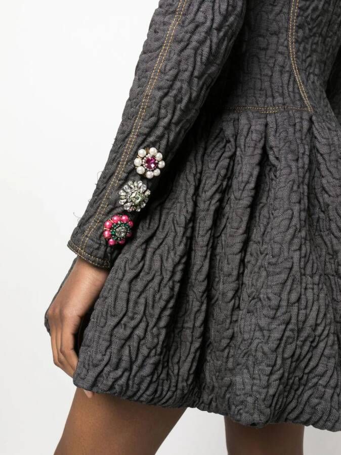 Moschino Mini-jurk verfraaid met kristallen Zwart