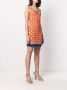 Moschino Mini-jurk verfraaid met logo Oranje - Thumbnail 3
