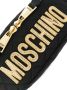 Moschino nylon logo patch belt bag Zwart - Thumbnail 4