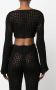 Moschino Cropped top Zwart - Thumbnail 4