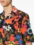 Moschino Overhemd met bloemenprint en korte mouwen Zwart - Thumbnail 4
