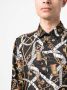 Moschino Overhemd met kettingprint Zwart - Thumbnail 5
