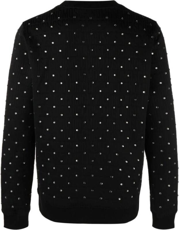 Moschino Overhemd verfraaid met kristal Zwart