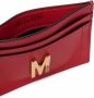Moschino Pasjeshouder met logoplakkaat Rood - Thumbnail 3