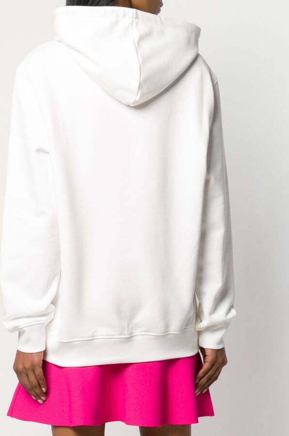 Moschino Pixel Capsule hoodie Wit