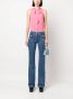 Moschino Blouse met strik Roze - Thumbnail 2