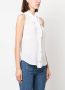 Moschino Blouse met strik Wit - Thumbnail 3