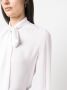 Moschino Blouse met strik Wit - Thumbnail 5