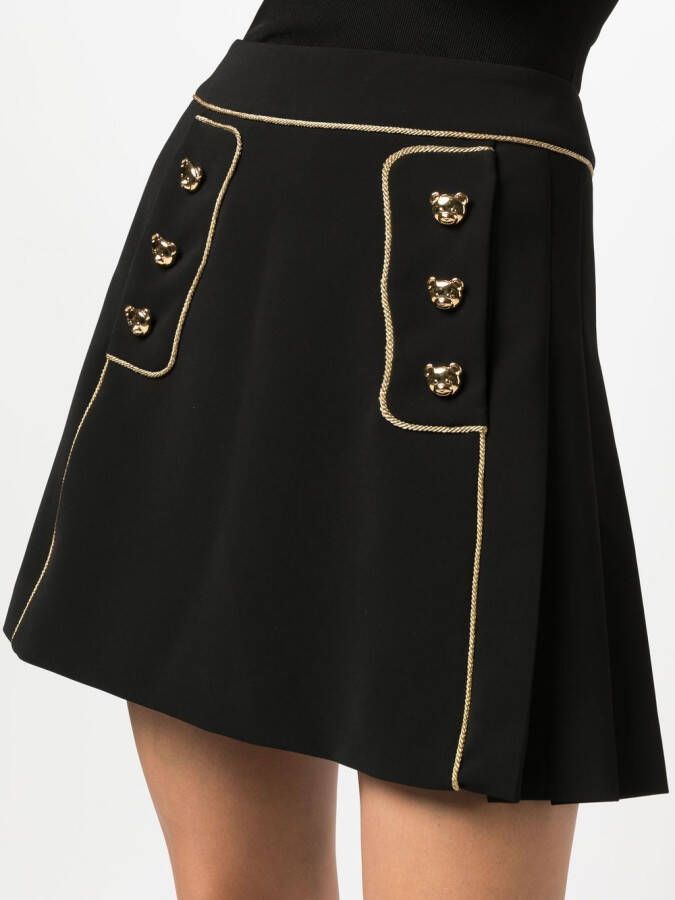 Moschino Rok met touwdetail Zwart