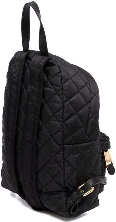 Moschino Rugzak met logo Zwart