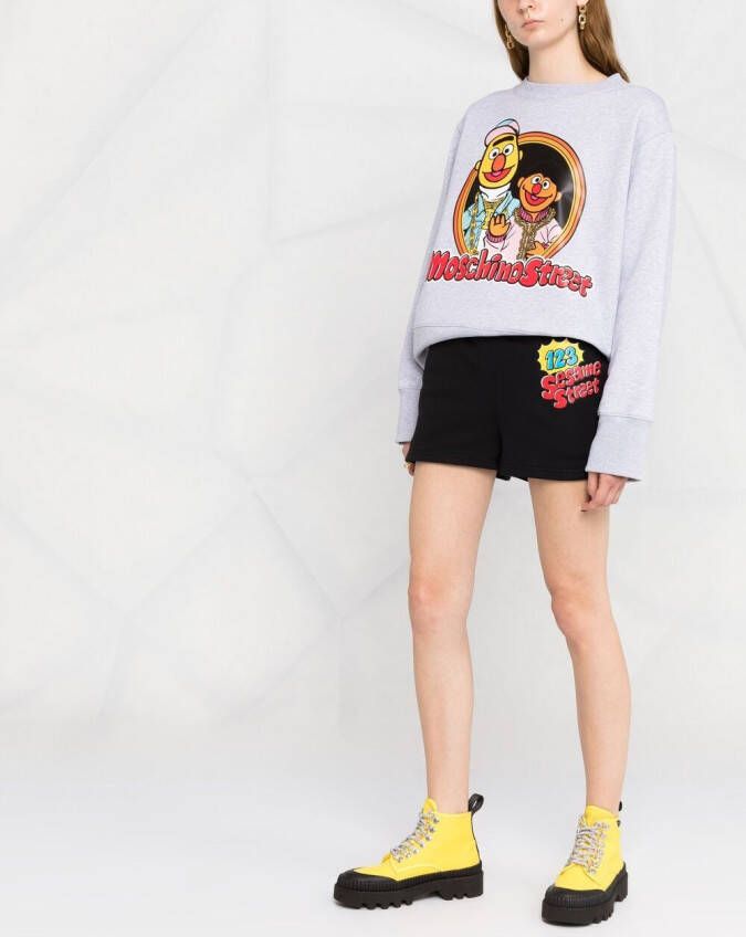 Moschino Sesame Street© trainingsshorts Zwart