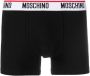 Moschino Set van 3 slips met logo tailleband Wit - Thumbnail 2