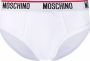 Moschino Set van drie slips Wit - Thumbnail 2