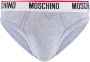 Moschino Set van twee slips met logoband Grijs - Thumbnail 2