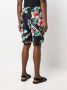 Moschino Shorts met bloemenprint Zwart - Thumbnail 4