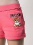 Moschino Shorts met geborduurd logo Roze - Thumbnail 5