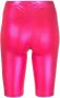 Moschino Shorts met logoprint Roze - Thumbnail 2