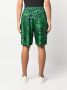 Moschino Shorts met print Blauw - Thumbnail 4