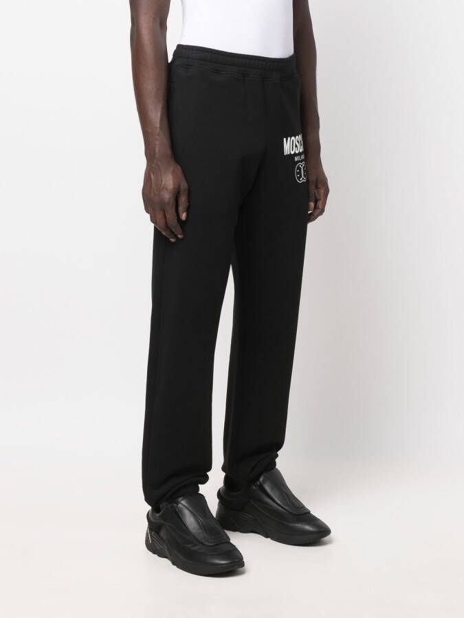 Moschino Shorts met print Zwart