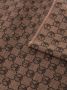 Moschino Sjaal met logoprint Bruin - Thumbnail 3