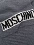 Moschino Sjaal met logoprint Grijs - Thumbnail 3