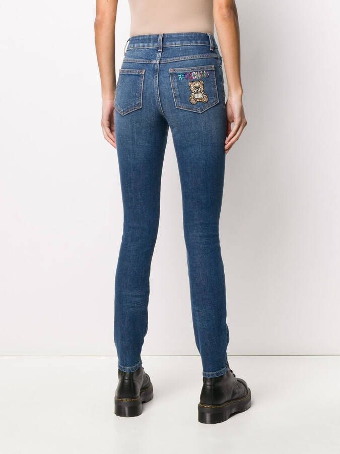 Moschino Skinny jeans Blauw