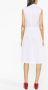 Moschino Mouwloze blousejurk Wit - Thumbnail 3