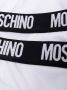 Moschino Slip met logo tailleband Wit - Thumbnail 4