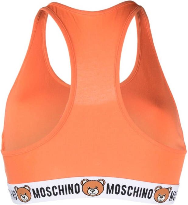 Moschino Sport-bh Oranje
