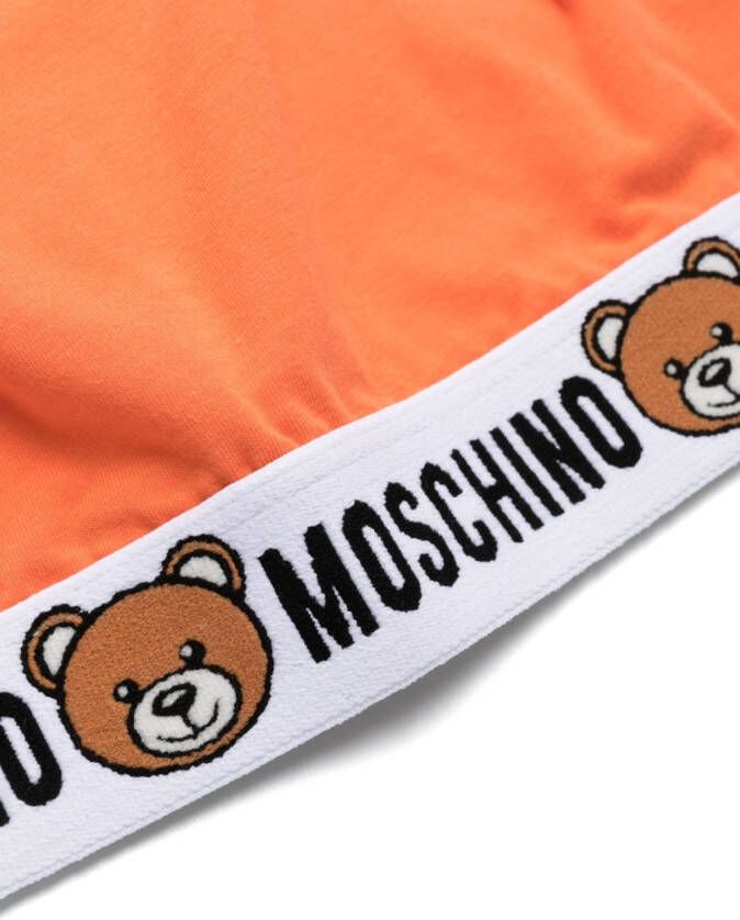 Moschino Sport-bh Oranje