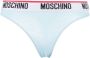 Moschino String met logoband Blauw - Thumbnail 2