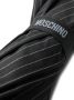 Moschino Gestreepte paraplu Zwart - Thumbnail 2