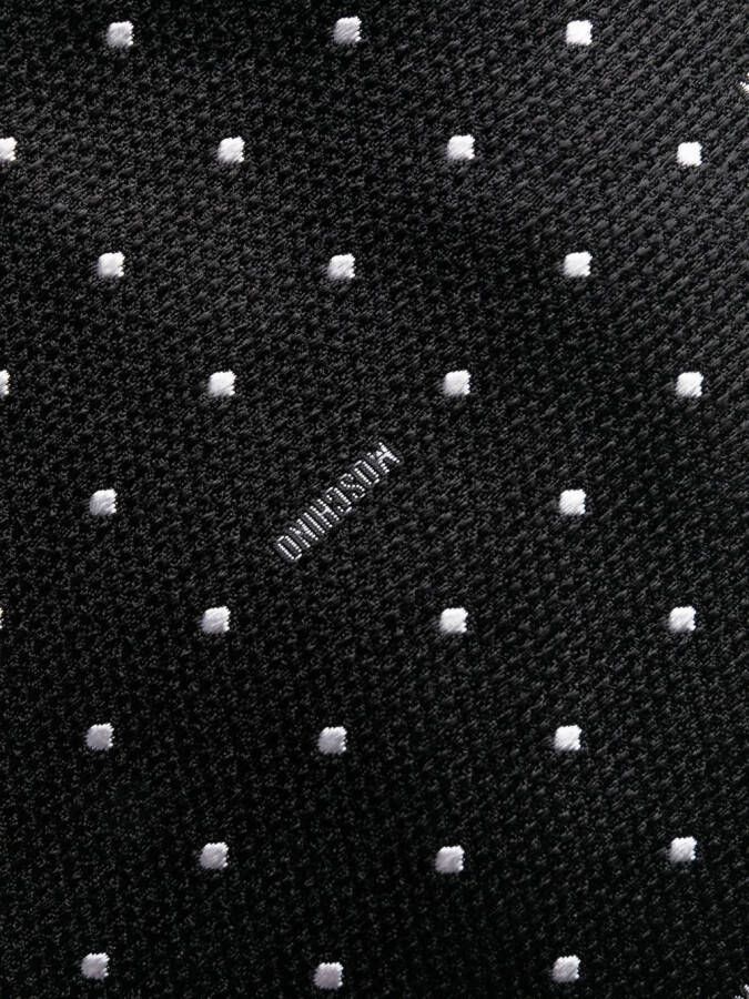 Moschino Stropdas met logoprint Zwart