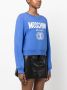 Moschino Sweater met logoprint Blauw - Thumbnail 3