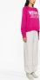 Moschino Sweater met logoprint Roze - Thumbnail 3