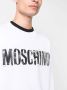 Moschino Sweater met logoprint Wit - Thumbnail 5
