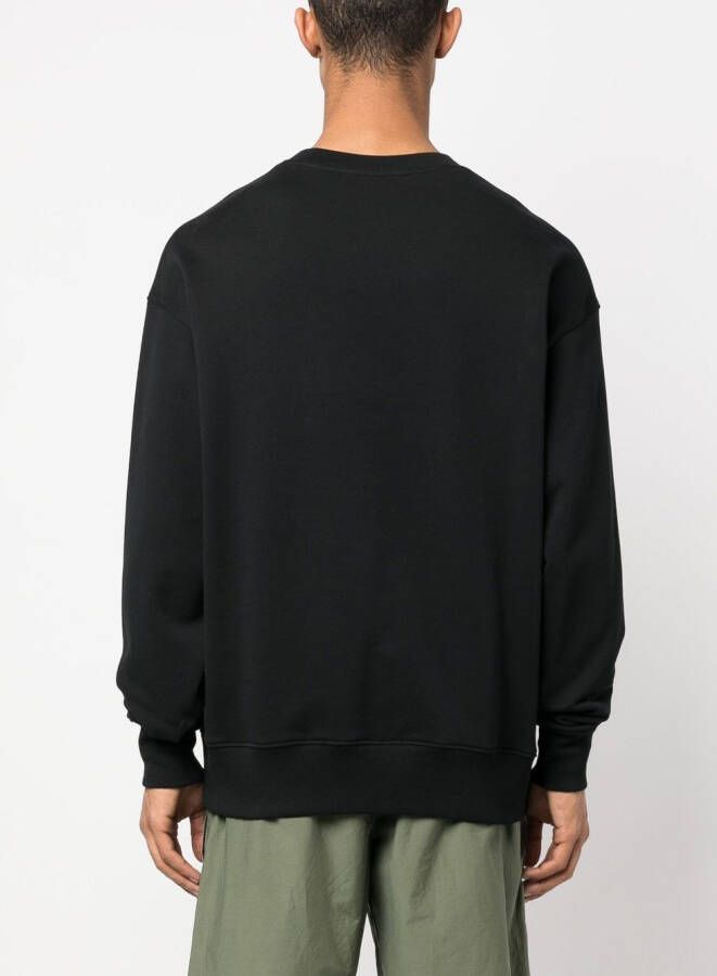 Moschino Sweater met logoprint Zwart
