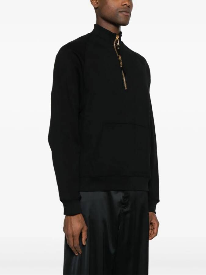 Moschino Sweater verfraaid met logo Zwart