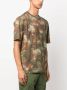 Moschino T-shirt met camouflageprint Groen - Thumbnail 3