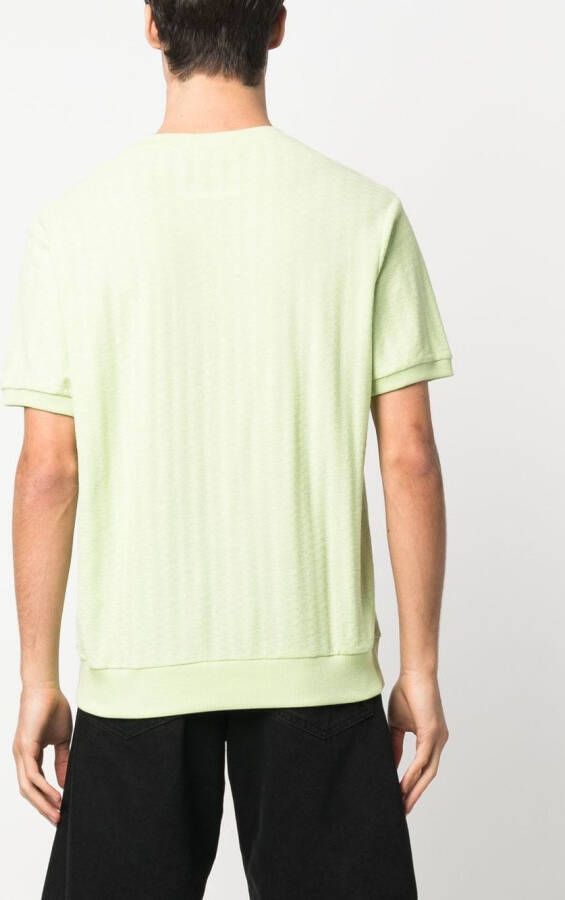 Moschino T-shirt met grafische print Groen