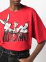 Moschino T-shirt met konijnenprint Rood - Thumbnail 5