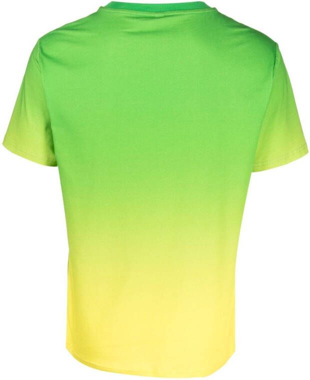 Moschino T-shirt met logo Groen