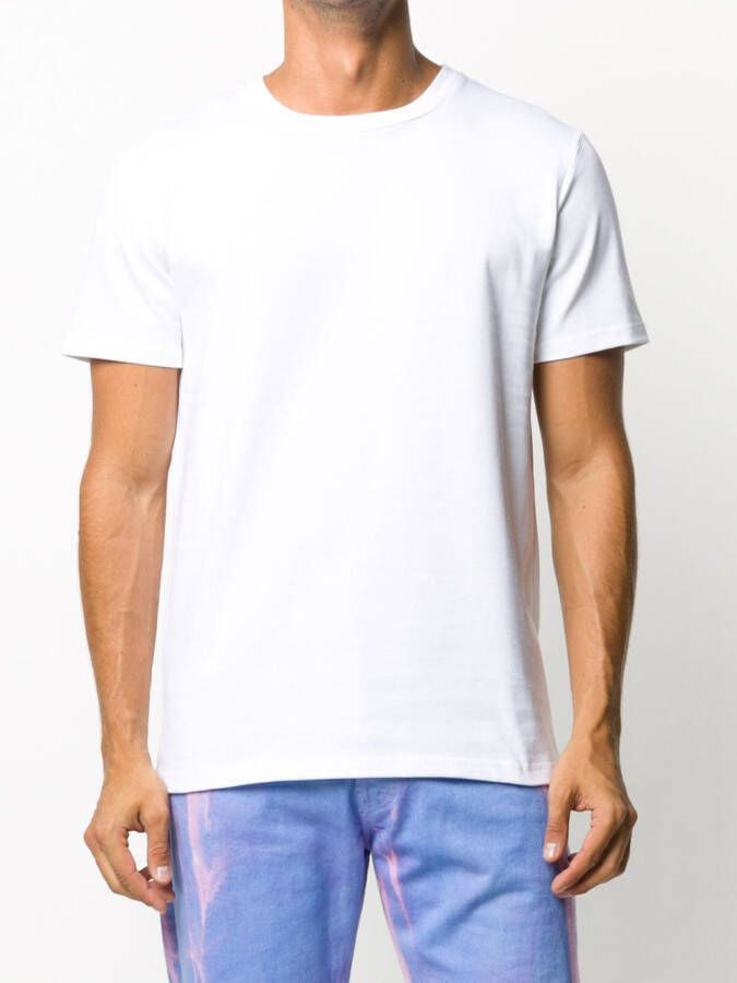 Moschino T-shirt met logo Wit